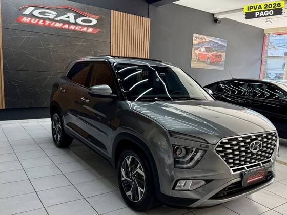 HYUNDAI CRETA 1.0 TGDI FLEX PLATINUM AUTOMÁTICO HYUNDAI CRETA 1.0 TGDI FLEX PLATINUM AUTOMÁTICO